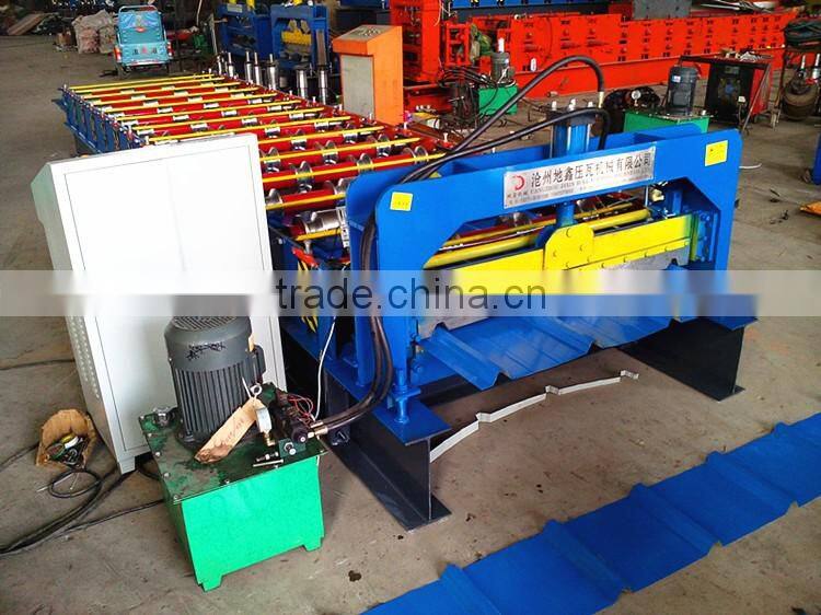 metal roofing hi speed roll forming machine