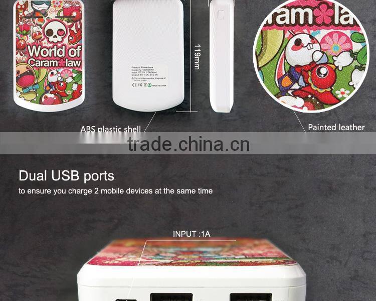 2014 New Cheap ABS Mobile Power Bank Charger for Smart phones