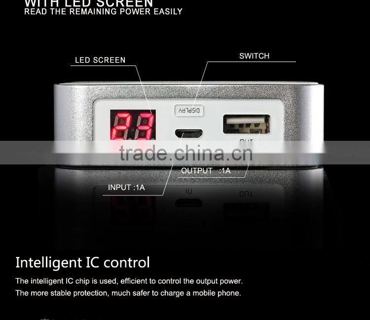 gift items low costs, fast charger mobile portable power banker square power bank 6600mah