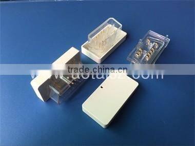 Right angle connector 12V/24V Voltage and OBD Case T Type obd2 bluetooth