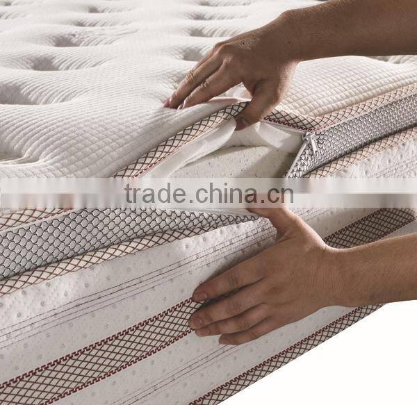 Wool fabric foam mattress bed latex soft coir mattress DS-A928#