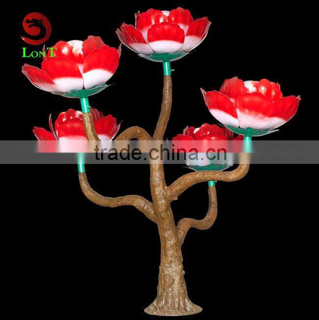 led landscape artificial tree light