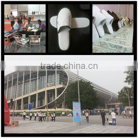 good quality Hotel slipper with quilting seam
