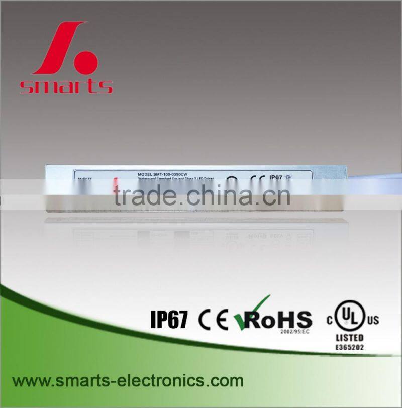 UL CE listed ac phase cut dimming led driver Triac dimmable driver 80W 12V