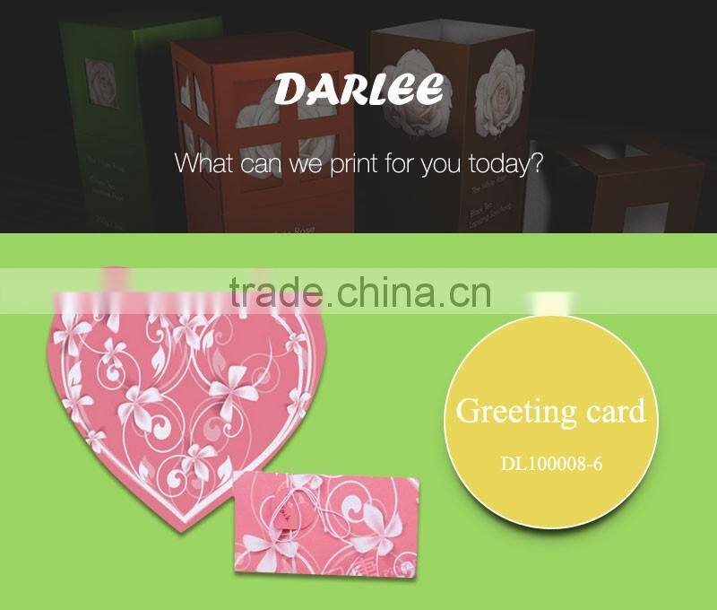 Film lamination heart shape diy valentines day greeting cards