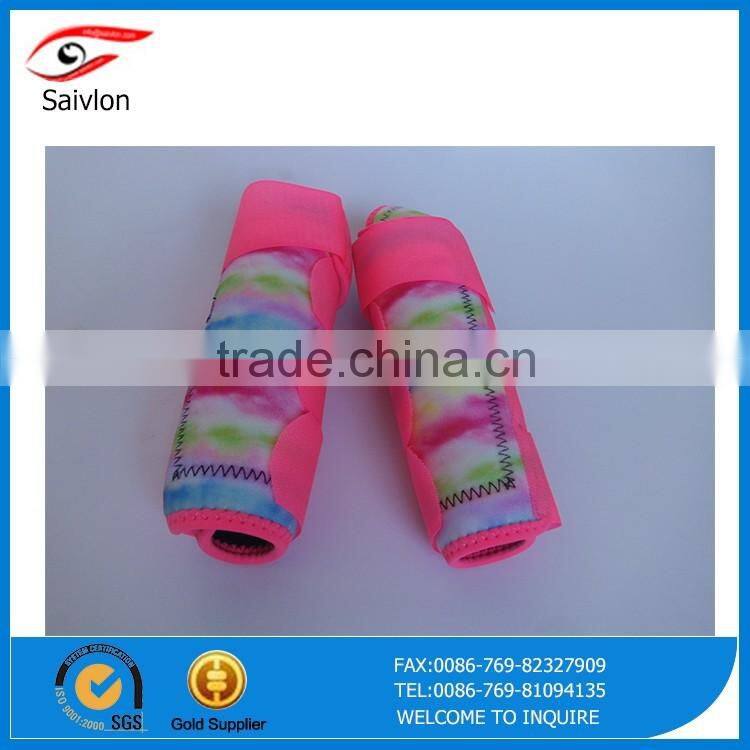 Rainbow Print Neoprene Horse Boots