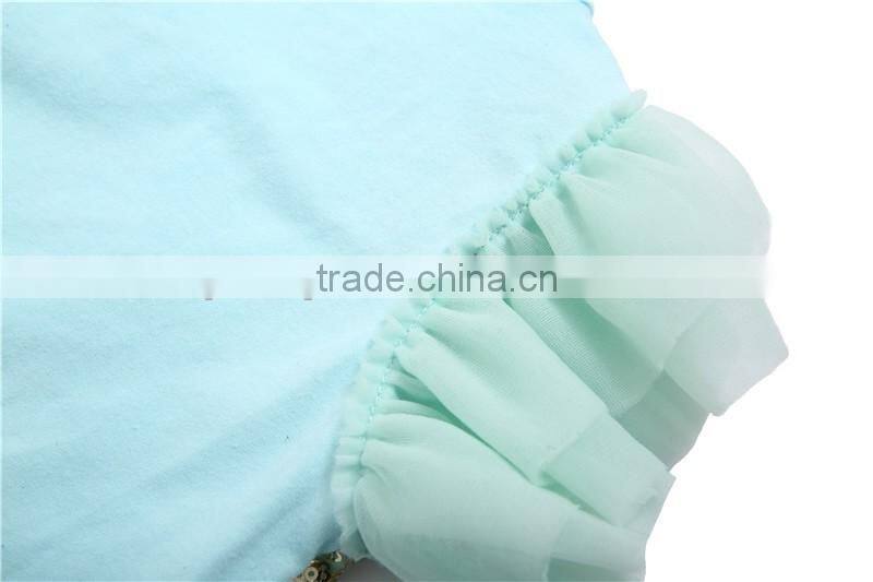 New style sequin petti set,clothing set chiffon ruffle design for baby girl hot sale