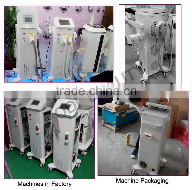 OPT ipl hair removal equipment with 80.000 shots ipl flash lamp