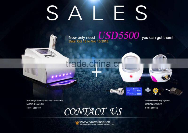 portable ultrasound hifu wrinkle removal system / machine