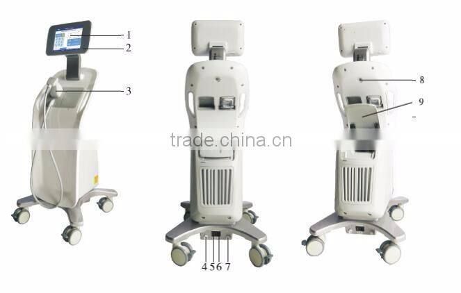 2016 Distributed wanted fat loss slimming device 13mm hifu cartridge