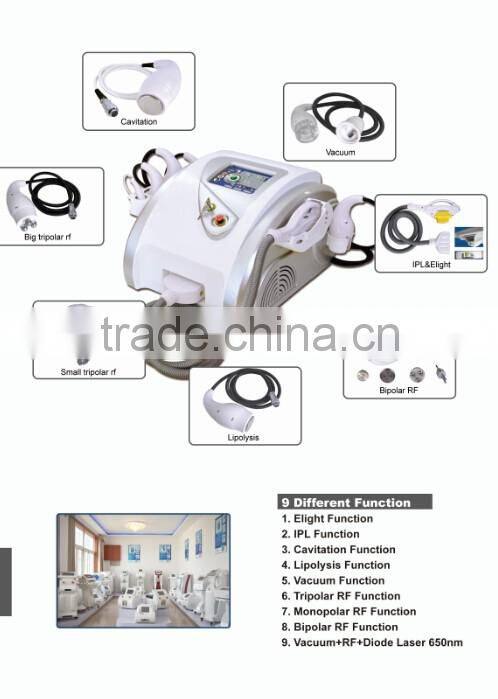 Weifang KM 8 Years Gold Supplier provided e light/ Elight skin rejuvenation/ IPL multifunciton beauty machine