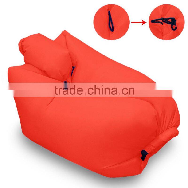 Factory Wholesale 3 season type and air filling inflatable sleeping bag