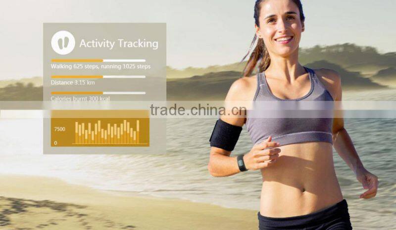 SIFIT-8.8 Fitness Bracelet Pedometer, Track Length and Quality of Sleep, 2015 style Wristband Pedometer for Healthy Life