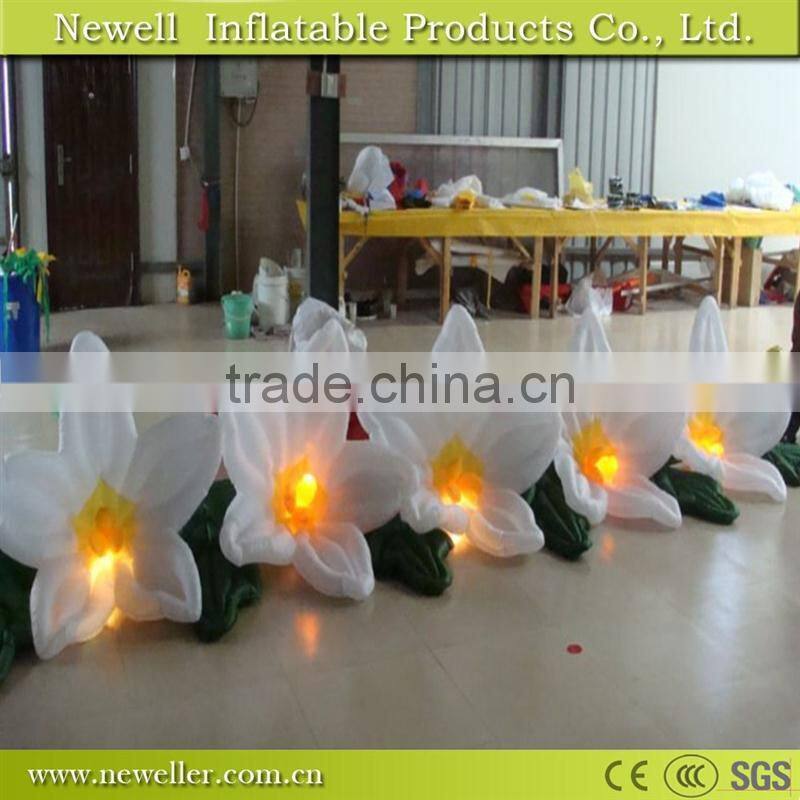 Newest wholesale pvc promotion inflatable flower for pub