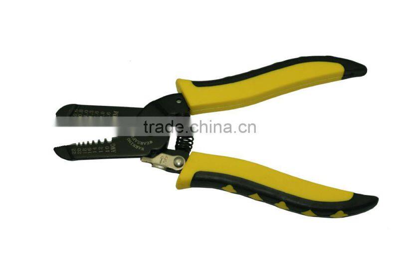 carbon alloy wire stripper plier perforating hand tools