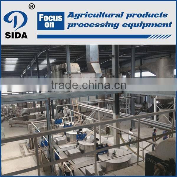 Wheat starch making line