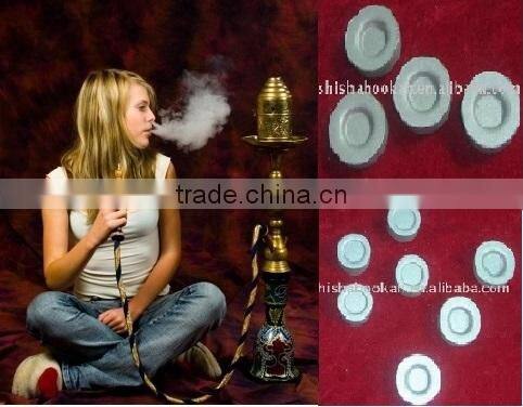 silver round shishacharcoal