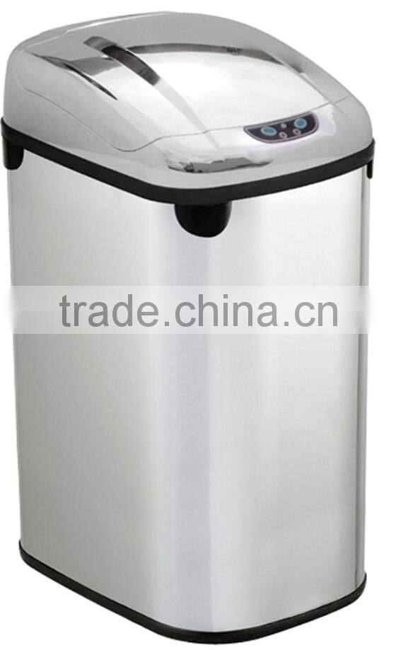 Hand Motion Sensor Waste Bin , Touchless Dustbin