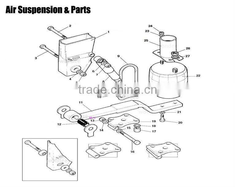 Air Suspension Rubber Kits
