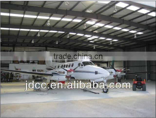 steel structure hangar for small aircraft