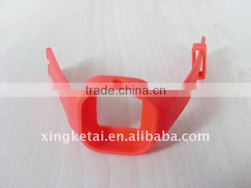 Silicone watch strap