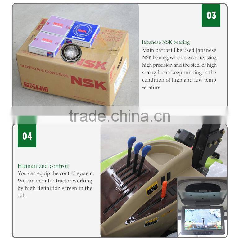 WHEELED TRACTOR BOTON BTD1204 120hp 4WD with DEUTZ engine and cabin