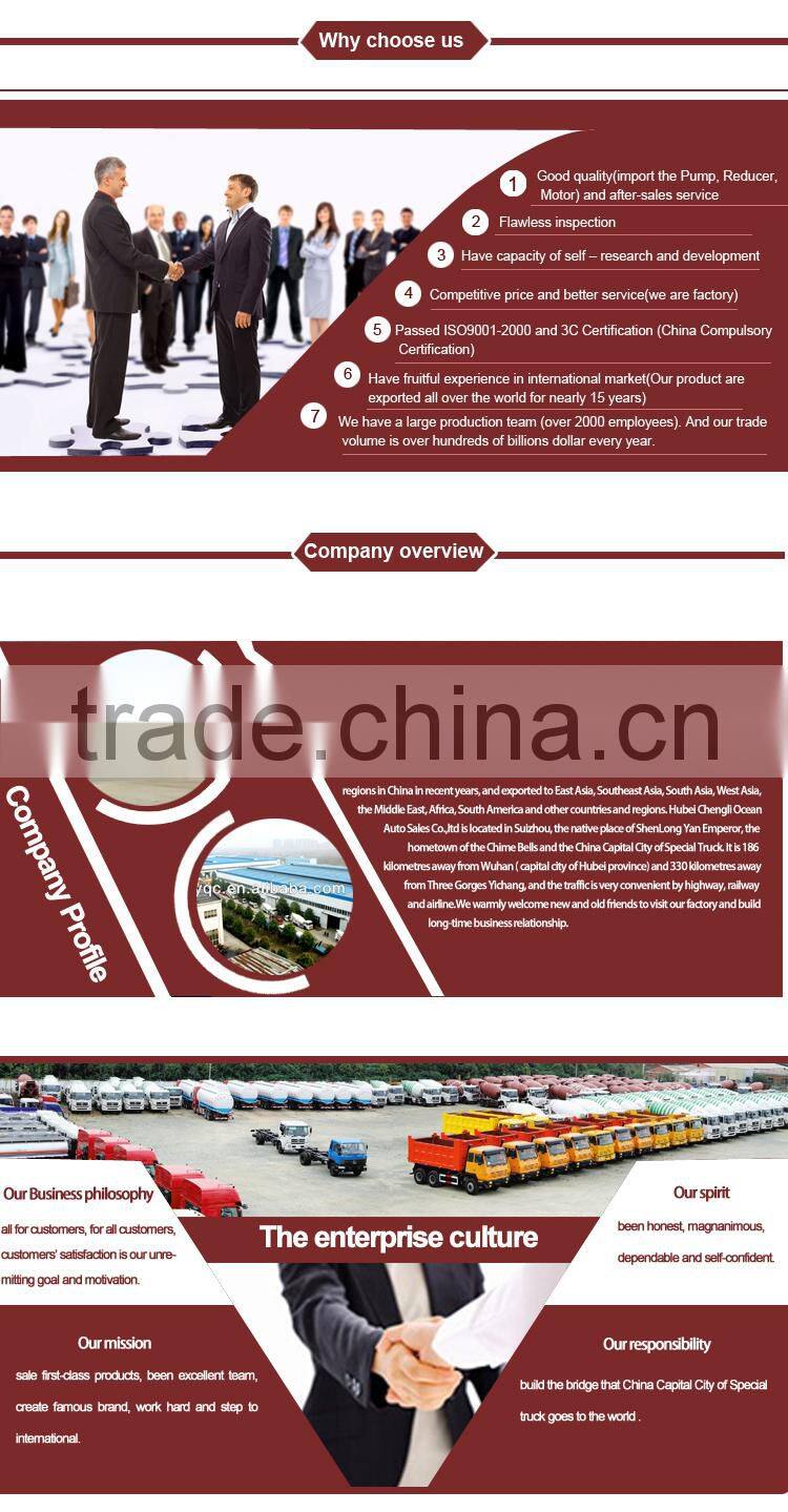 2015 factory DFAC 4000L high pressure sewer flushing vehicle