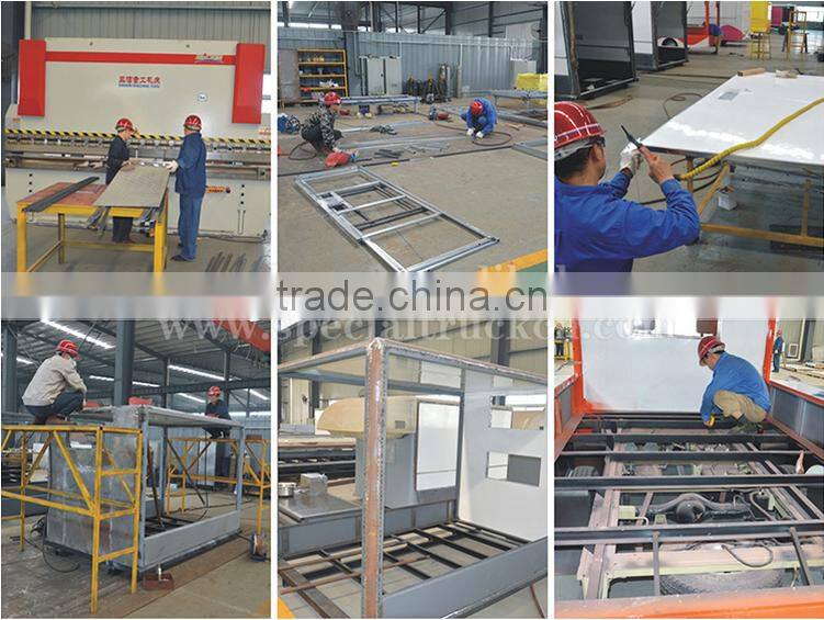 Newest truck Dongfeng mobile food truck for sale