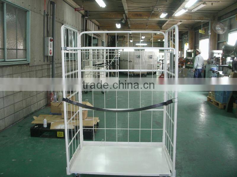 metal laundry cart with wheels