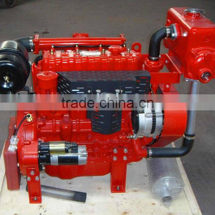 Fire fighting equipment diesel engine with heat exchanger 490