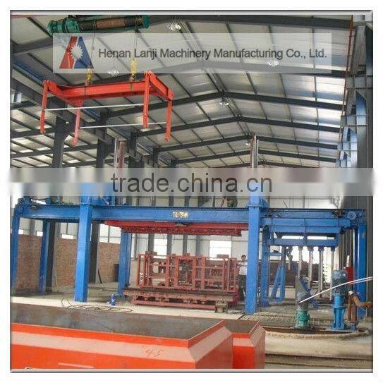 Autoclave aerated concrete block machine fully automatically