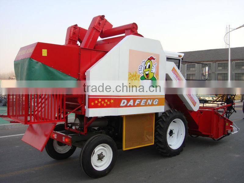 Self-propelled Soybean Combine Harvester