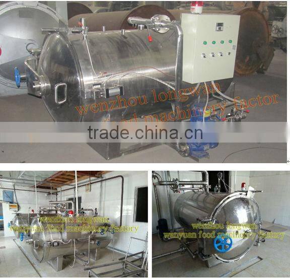 back pressure autoclave sterilizer canned food sterilizer retort