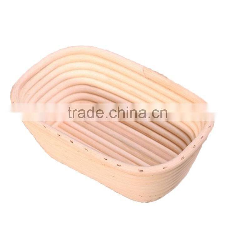 Wholesale 100% nature rattan handmade proving banneton/rattan basket canada