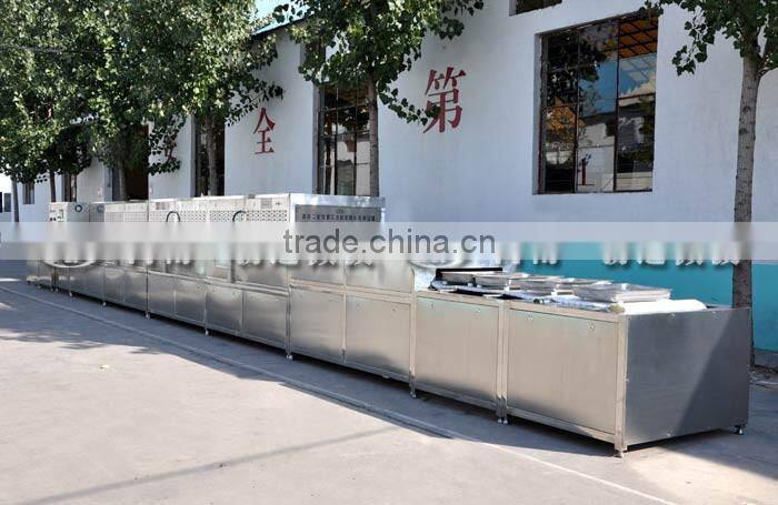 Tunnel type microwave dryer for diamond powder/microwave drying machine