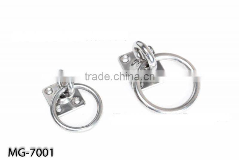 Wells forged 20*60 welded stainless steel 316 hosting pad eye