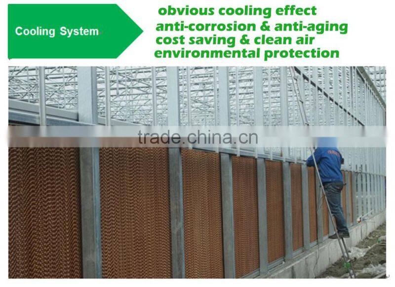 The Newest and Cheapest Poultry Farm and Greenhouse Climate-Control Evaporative Honey Comb Cooling Pad