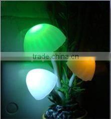 Energy Saving Light Control Sensor Lamp Color Mushroom LED Night Light