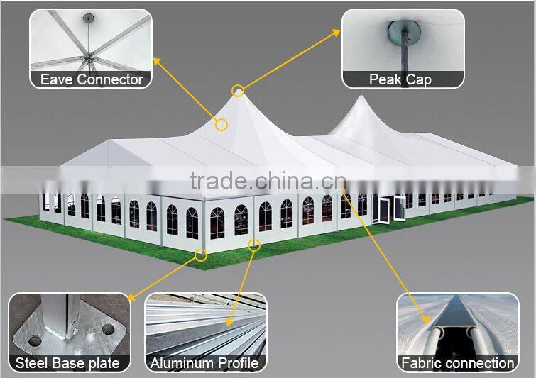 20x40m wedding tent with bell end