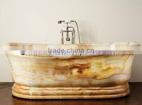 Cheap Customized size ONYX BATHTUBS