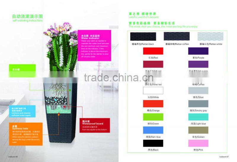 Made in China pp material black 20 gallon nursery tree pots