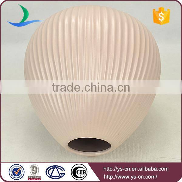 Factory wholesale cheap ceramic vase flower receptacle