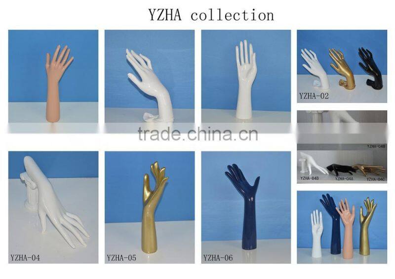 Fashion modeling fiberglass hand mannequin for Jewelry Display