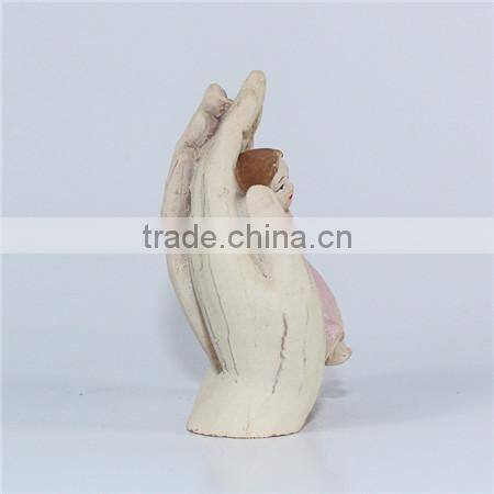 Resin little girl figurine