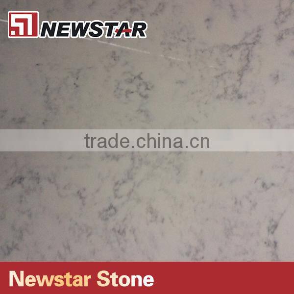 man-made calcatta white quartz stone