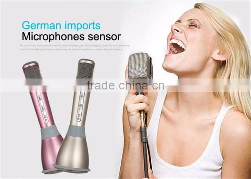 wireless bluetooth Mini Personal Portable Karaoke KTV Mobile Microphone Mini portable Karaoke microphone for Smartphones
