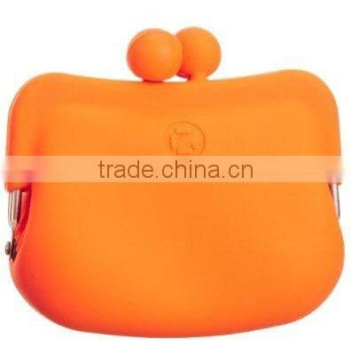 Heart Shape Silicon Wallet For Coin