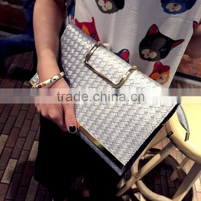 Designers Leather Bags Envelope Clutch Bags for Ladies