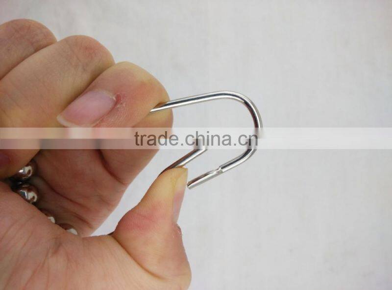 Shower Curtain Rings/Hook Hangers on Bath Rod & Curtains