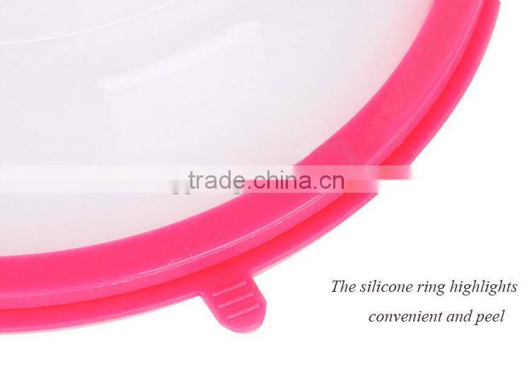 Prevent oil splash Food heating Insulation Plastic Microwave cover